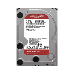 Ổ cứng HDD WD 2TB Red Pro 3.5 inch, 7200RPM, SATA, 64MB Cache (WD2002FFSX)