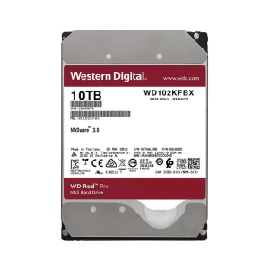 Ổ cứng HDD WD 10TB Red Pro 3.5 inch, 7200RPM, SATA, 256MB Cache (WD102KFBX)