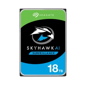Ổ cứng HDD Seagate SkyHawk AI 18TB 3.5 inch, 7200RPM, SATA, 256MB Cache (ST18000VE002)