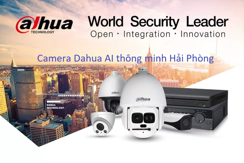Camera Dahua AI thông minh Hải Phòng