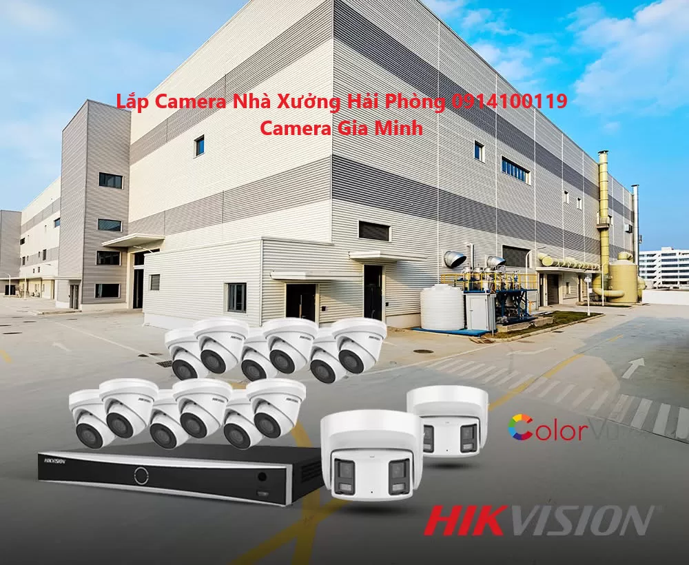 Lắp Camera Nhà Xưởng Hải Phòng